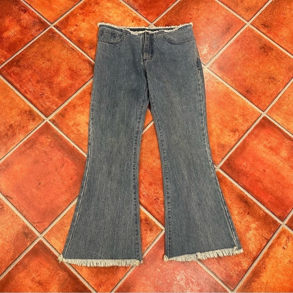 $340 Marques/Almeida Flare Jeans - Picture 2 of 8